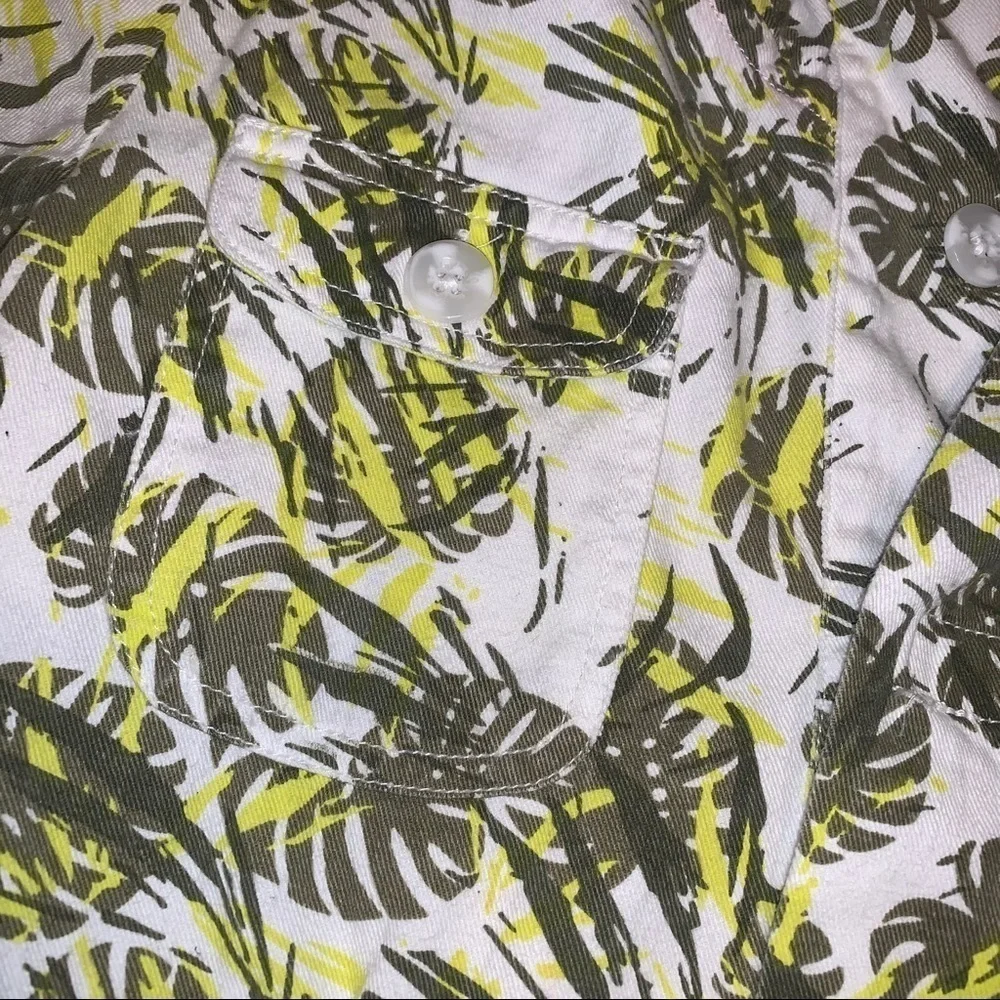 Rockin’ Baby Palm Tree Graphic Hooded Jacket, 100% Cotton, sz 6